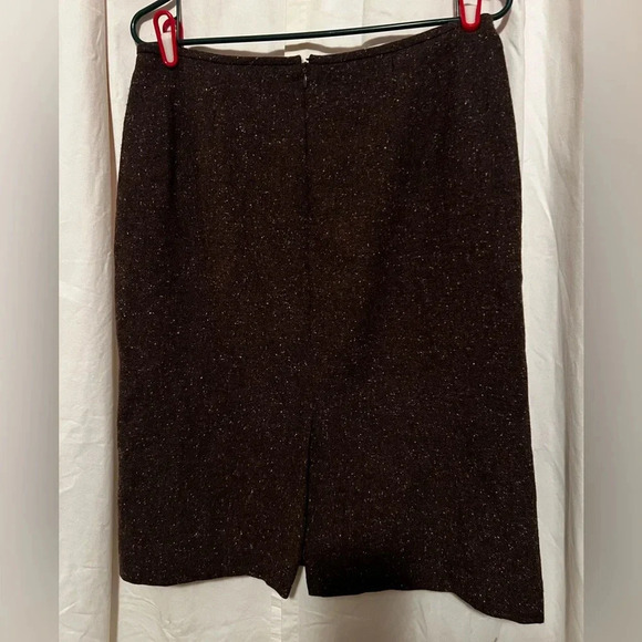 Le Suit Women's Sz 12 Two Piece Wool Blend Blazer & Skirt Combo - Picture 7 of 8